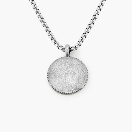 925 Sterling Silver Caribbean Style Compass Necklace