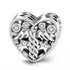 Sterling Silver Cross Angel Wings Charms for Bracelet and Necklace - onlyone