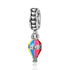 925 Sterling Silver Hot-air Balloom Sterling Silver Charm for Bracelet and Necklace - onlyone