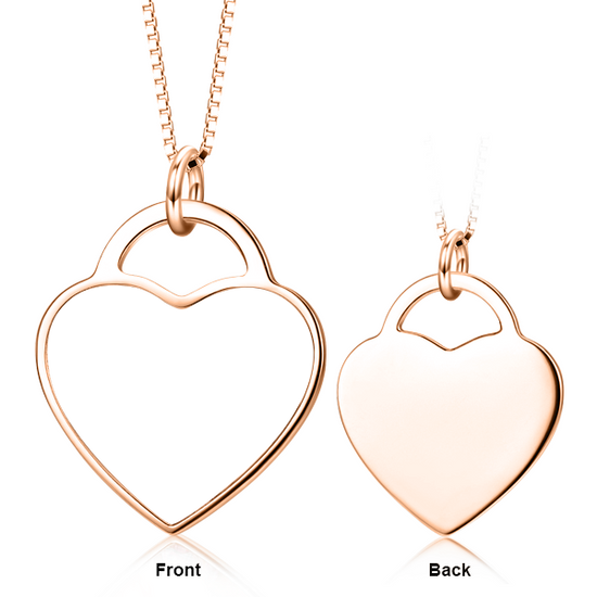 14K Gold Personalized Pets Color Photo&Text Necklace Adjustable 16" - 20" - onlyone