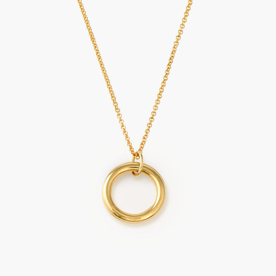 Hidden Message Necklace - Gold Plated - onlyone