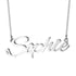 "Sophie"Style 10K/14K  Gold Personalized Name Necklace Adjustable 16" - 20"  White Gold/Yellow Gold/Rose Gold - onlyone