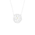 925 Sterling Silver Initial Monogram Necklace - onlyone