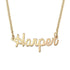 925 Sterling Silver Tiny Cursive Name Necklace Nameplate Necklace - onlyone