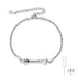 925 Sterling Silver Bone Cremation Bracelet for Ashes Bone Keepsake Bracelet Urn Bracelet - onlyone