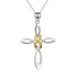 925 Sterling Silver Cross Necklace For Women Celtic Cross Infinity Necklace Gift For Her A Special Symbol Of Love And Friendship - onlyone