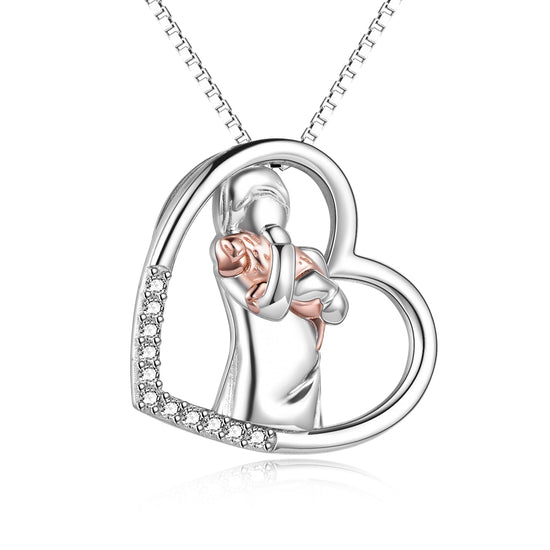 925 Sterling Silver Keepsake Dog Pendant Necklace Dog Lover Memorial Gifts for Women - onlyone