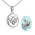 925 sterling silver bee-lieve photo necklaces - onlyone