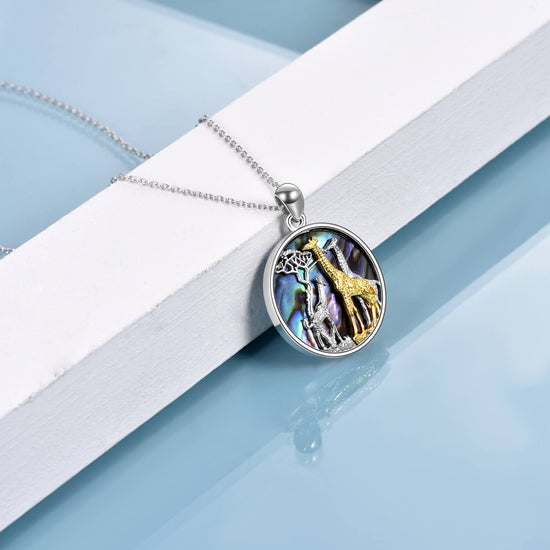 925 Sterling Silver Elegant Giraffe Necklace For Women - onlyone