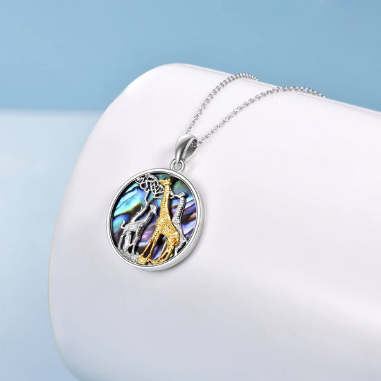 925 Sterling Silver Elegant Giraffe Necklace For Women - onlyone