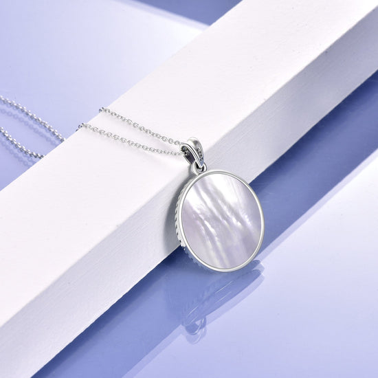 925 Sterling Silver Tree of Life Necklace Abalone Shell Tree of Life Pendant Necklace for Women Jewelry - onlyone