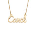 925 Sterling Silver Script Name Necklace Nameplate Necklace - onlyone